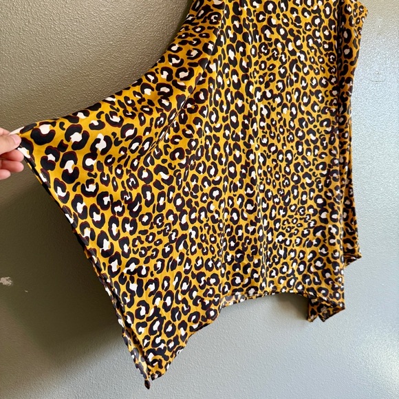 Who What Wear Scarf Hem Modern Leopard Midi Skirt- 18W - Picture 3 of 5